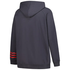 Washington Capitals Fanatics Women's Plus Size Lightweight Fleece Raglan Pullover Hoodie