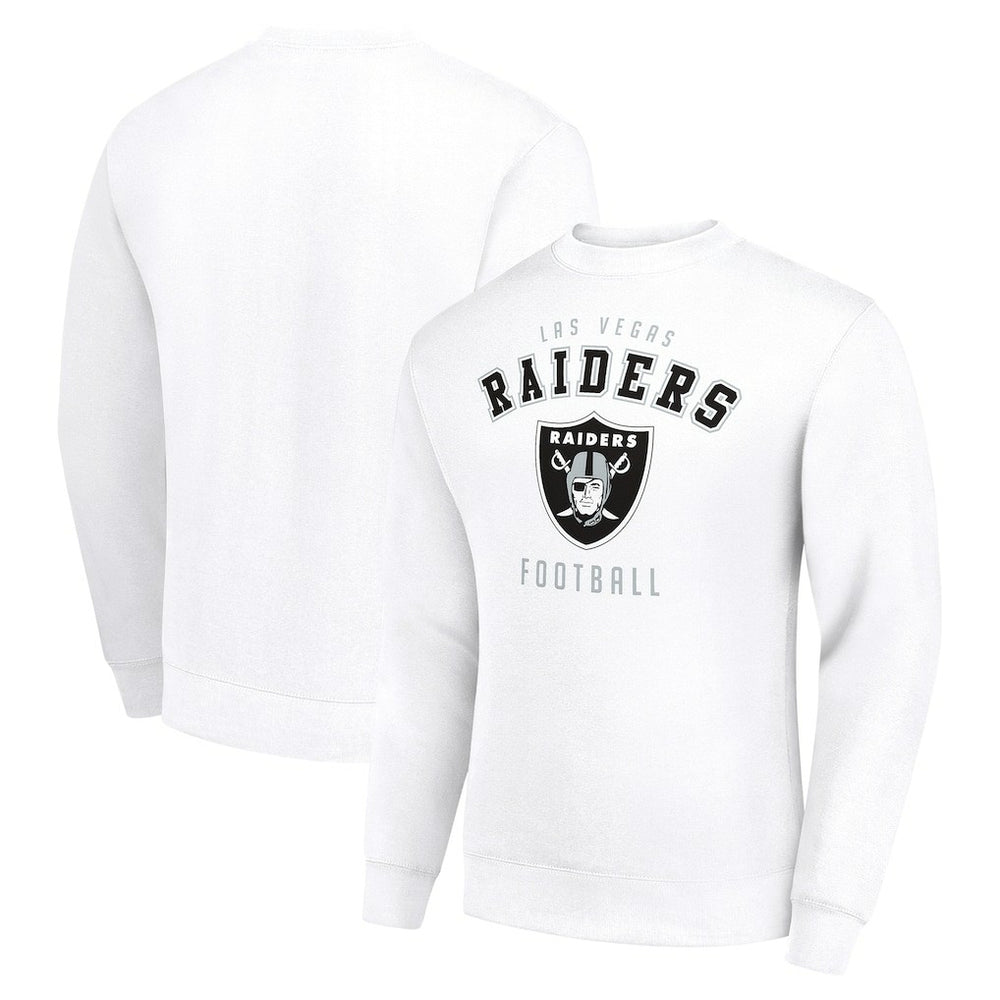 NFL Las Vegas Raiders Starter Team Logo Pullover Sweatshirt