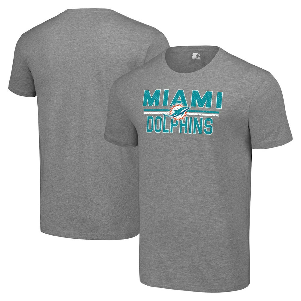 NFL Miami Dolphins Starter Team Mesh Print Graphic T-Shirt