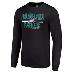 NFL Philadelphia Eagles Starter Team Mesh Print Graphic Long Sleeve T-Shirt