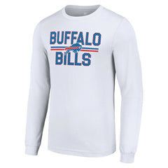 NFL Buffalo Bills Starter Team Mesh Print Graphic Long Sleeve T-Shirt