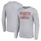 NFL Washington Commanders Starter Team Mesh Print Graphic Long Sleeve T-Shirt
