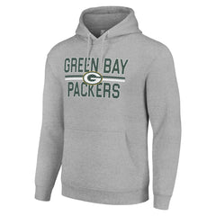 NFL Green Bay Packers Starter Unisex Team Mesh Print Graphic Tri-Blend Pullover Hoodie