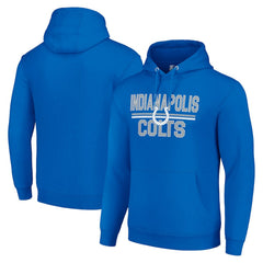 NFL Indianapolis Colts Starter Unisex Team Mesh Print Graphic Tri-Blend Pullover Hoodie