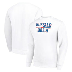 NFL Buffalo Bills Starter Team Mesh Print Graphic Pullover Sweatshirt