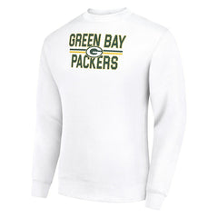 NFL Green Bay Packers Starter Team Mesh Print Graphic Pullover Sweatshirt