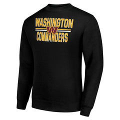 NFL Washington Commanders Starter Team Mesh Print Graphic Pullover Sweatshirt