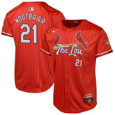 Lars Nootbaar St. Louis Cardinals Youth 2024 City Connect Limited Player Jersey - Red | Nike