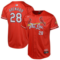 Nolan Arenado St. Louis Cardinals Youth 2024 City Connect Limited Player Jersey - Red | Nike