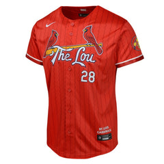 Nolan Arenado St. Louis Cardinals Youth 2024 City Connect Limited Player Jersey - Red | Nike