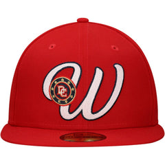 Washington Nationals Duo Logo 2.0 59FIFTY Fitted Hat - Red | New Era