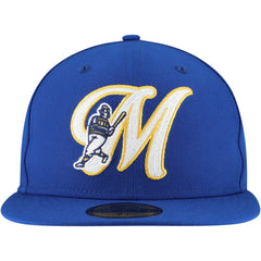 Milwaukee Brewers Duo Logo 2.0 59FIFTY Fitted Hat - Royal | New Era