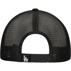 Los Angeles Dodgers Retro Bold A-Frame Trucker 9FORTY Adjustable Hat - Black | New Era