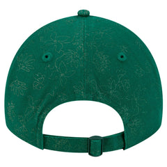 Athletics Women's Tonal Floral 9TWENTY Adjustable Hat - Green | New Era