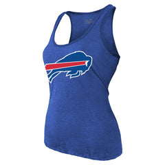 NFL Buffalo Bills Josh Allen Majestic Threads Women's Name & Number Tri-Blend Tank Top