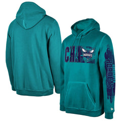 Charlotte Hornets Tip-Off Collection Pullover Hoodie - Teal | New Era for sale