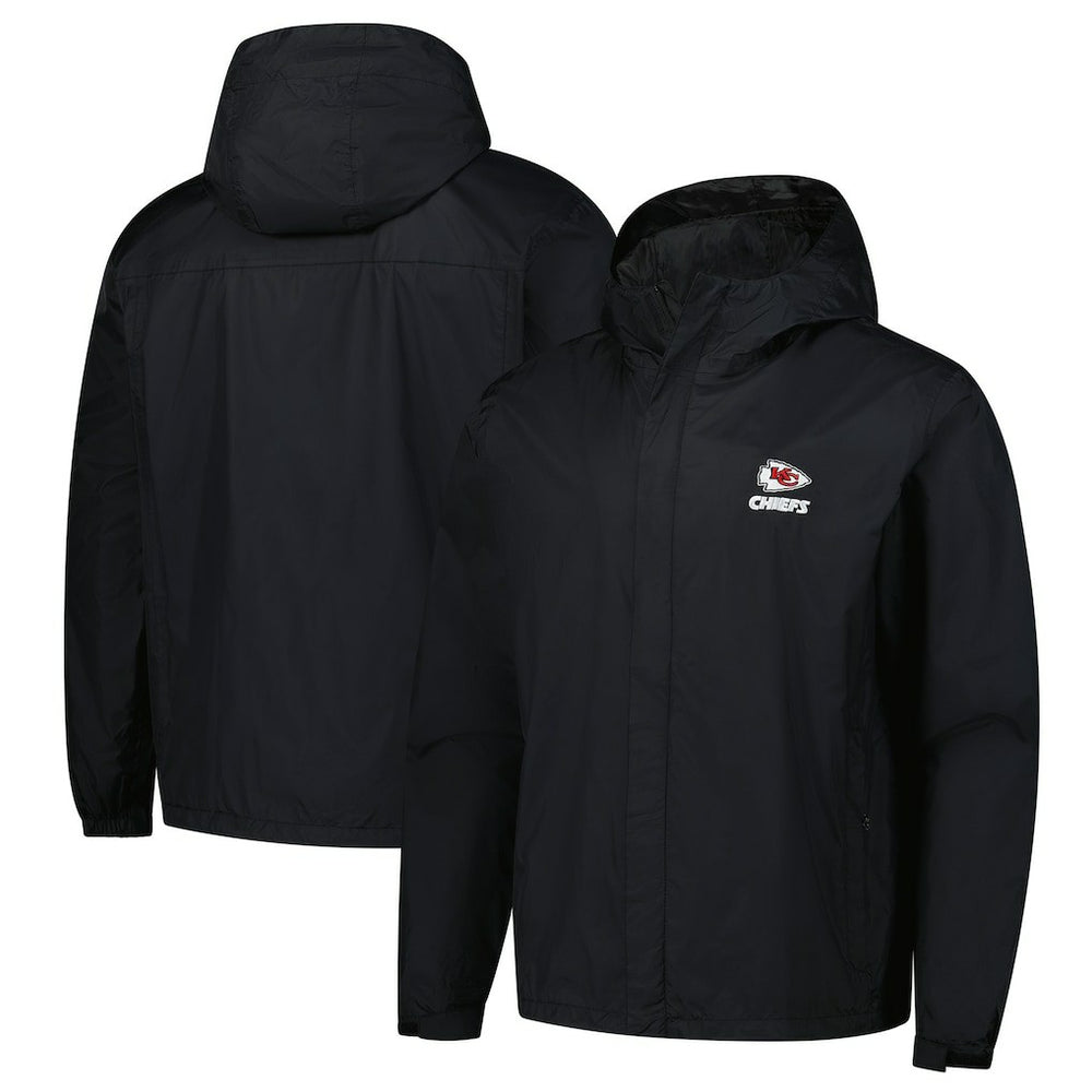 NFL Kansas City Chiefs Dunbrooke Tropic Waterproof Packable Full-Zip Hoodie Jacket