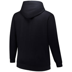 Atlanta Braves Stack Fleece Pullover Hoodie - Black