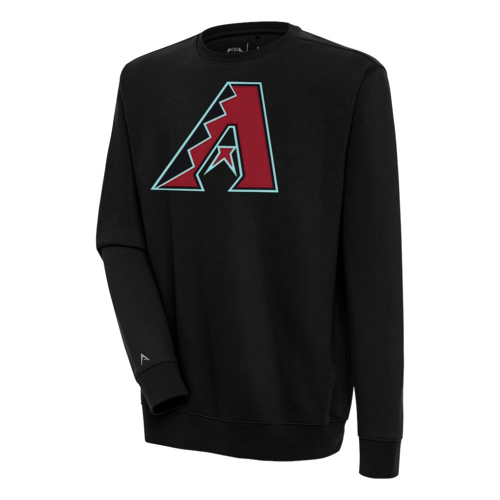Arizona Diamondbacks Antigua Victory Pullover Sweatshirt - Black