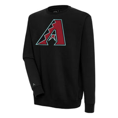 Arizona Diamondbacks Antigua Victory Pullover Sweatshirt - Black