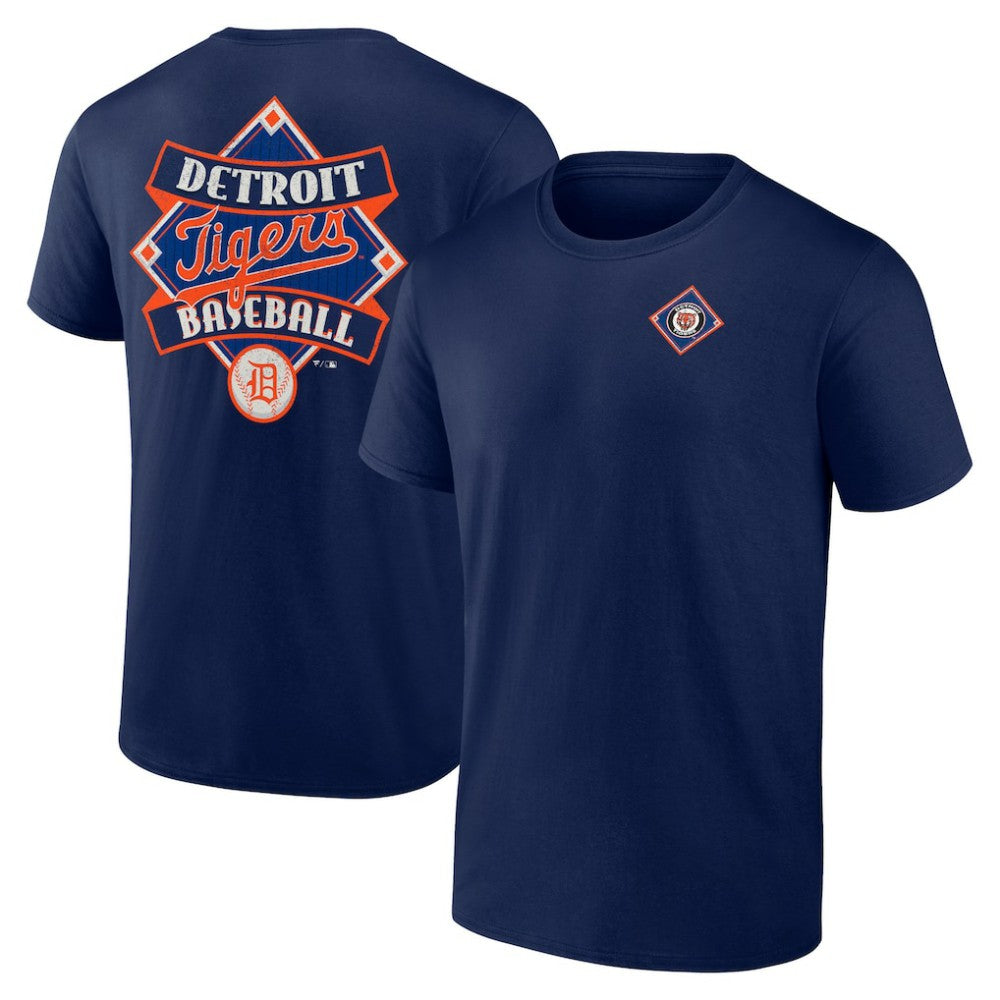 Detroit Tigers Cooperstown Collection Field Play T-Shirt - Navy