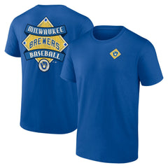 Milwaukee Brewers Cooperstown Collection Field Play T-Shirt - Royal