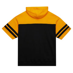 NFL Pittsburgh Steelers Off Field Vintage Logo Short Sleeve Pullover Hoodie