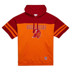 NFL Tampa Bay Buccaneers Off Field Vintage Logo Short Sleeve Pullover Hoodie