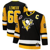 Mario Lemieux Pittsburgh Penguins Mitchell & Ness Big & Tall 1991/92 Blue Line 2.0 Jersey