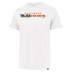 NFL Baltimore Ravens '47 Flag Script Franklin T-Shirt