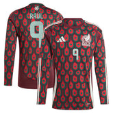 Raul Jimenez Mexico National Team 2024 Home Replica Player Long Sleeve Jersey / Soccer Hot sale