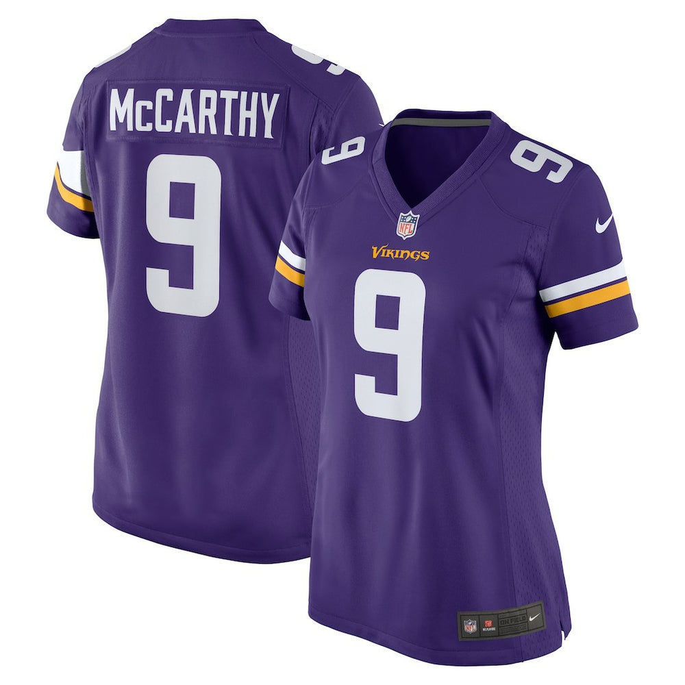 NFL Minnesota Vikings J.J. McCarthy Women's Player Game Jersey