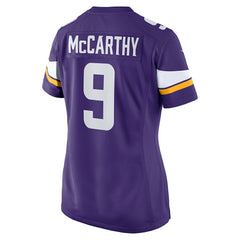 NFL Minnesota Vikings J.J. McCarthy Women's Player Game Jersey