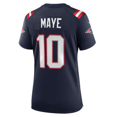 NFL New England Patriots Drake Maye Women's Player Game Jersey