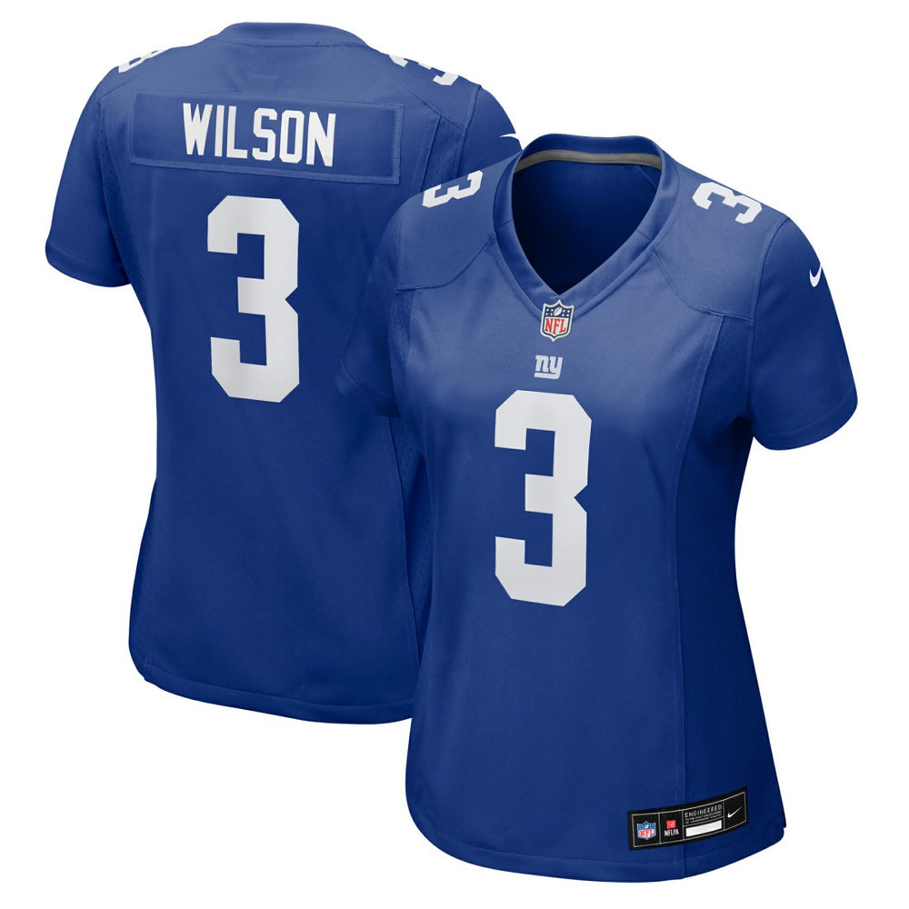 NFL New York Giants Russell Wilson Women's Game Jersey