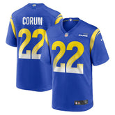 NFL Los Angeles Rams Blake Corum Game Player Jersey