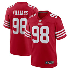 NFL San Francisco 49ers Mykel Williams 2025 NFL Draft First Round Pick Game Jersey