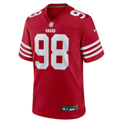 NFL San Francisco 49ers Mykel Williams 2025 NFL Draft First Round Pick Game Jersey