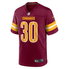 NFL Washington Commanders Austin Ekeler Game Player Jersey