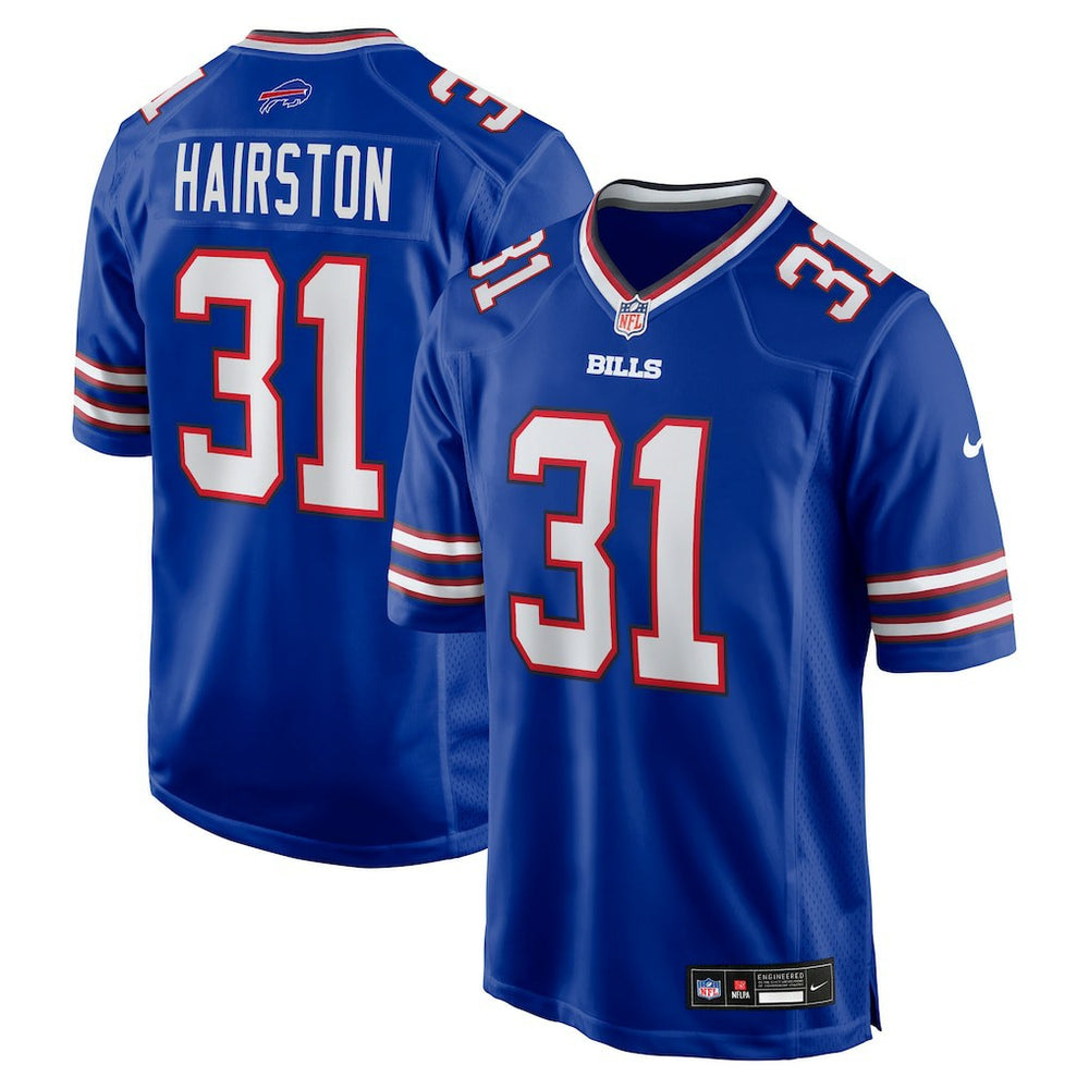 NFL Buffalo Bills Maxwell Hairston 2025 NFL Draft First Round Pick Game Jersey