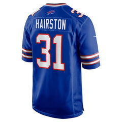 NFL Buffalo Bills Maxwell Hairston 2025 NFL Draft First Round Pick Game Jersey