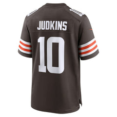 NFL Cleveland Browns Quinshon Judkins 2025 NFL Draft Game Jersey