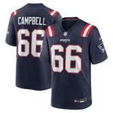 NFL New England Patriots Will Campbell 2025 NFL Draft First Round Pick Game Jersey