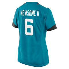 NFL Jacksonville Jaguars Greg Newsome II Women's Team Game Jersey