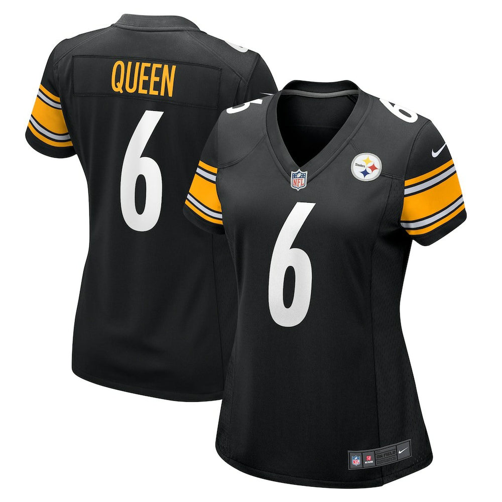 NFL Pittsburgh Steelers Patrick Queen Women's Game Player Jersey