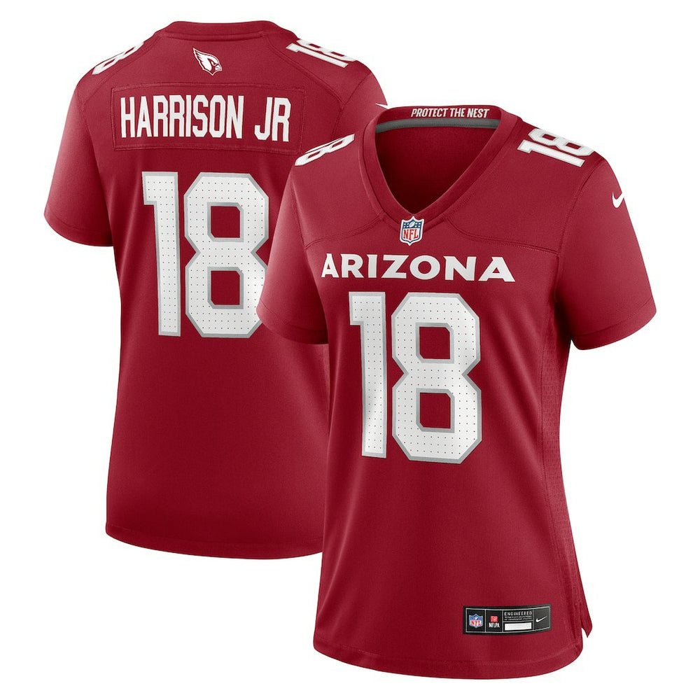NFL Arizona Cardinals Marvin Harrison Jr. Women's Player Game Jersey