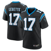 NFL Carolina Panthers Xavier Legette 2024 NFL First Round Pick Game Player Jersey