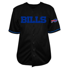 NFL Buffalo Bills Josh Allen Big & Tall Baseball Button-Up Shirt