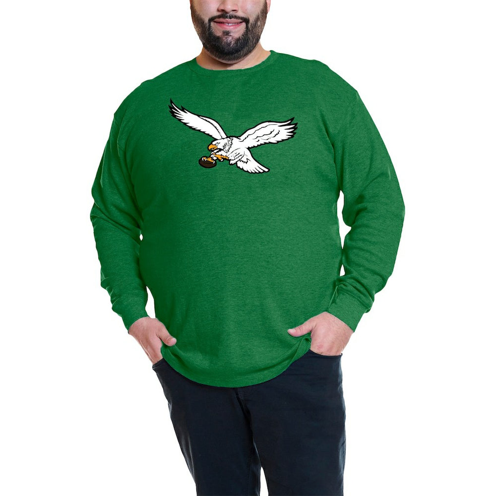 NFL Philadelphia Eagles Jalen Hurts Big & Tall Thermal Waffle Long Sleeve T-Shirt