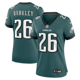 NFL Philadelphia Eagles Saquon Barkley Women's Game Player Jersey